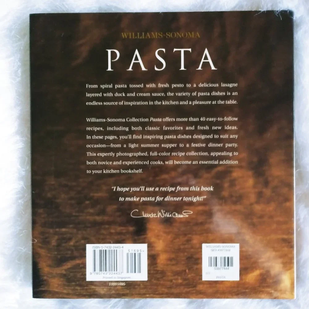 Soup and Pasta Williams Sonoma Cookbook